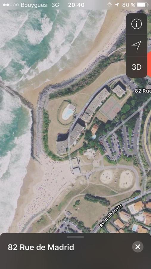 Petit Studio Terrasse Rez De Jardin Piscine Sur L'Ocean Leilighet Biarritz Eksteriør bilde