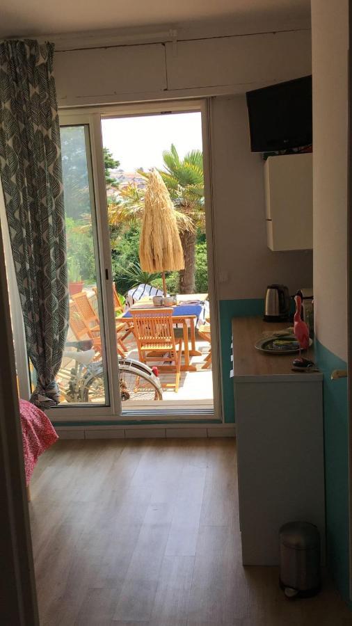 Petit Studio Terrasse Rez De Jardin Piscine Sur L'Ocean Leilighet Biarritz Eksteriør bilde
